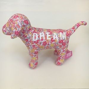Victorias Secret PINK floral 'dream' stuffed dog